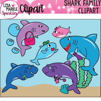 Baby Shark Clip Art Worksheets Teachers Pay Teachers