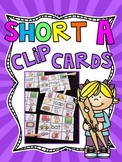 FREE Short A Activities: Clip Cards Centers