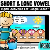 FREE Short & Long Vowels Digital Activity for Google Slides™