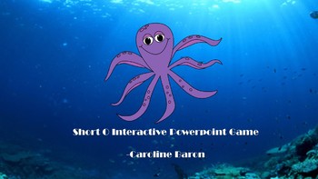 Preview of FREE Short O Interactive PowerPoint Game