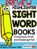 FREE! Sight Word Book Sample {preschool, prek, kindergarten}