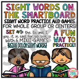 FREE SMARTBOARD Sight Words and Interactive Mini Game - Sample