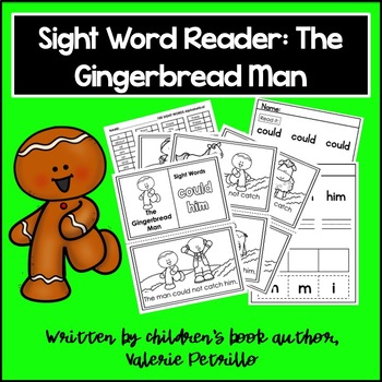 Preview of FREE Sight word reader THE GINGERBREAD MAN Special Education