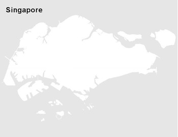 Preview of FREE - Singapore Map Outline