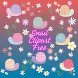 FREE Snail Set: Clip Art Graphics for Teachers