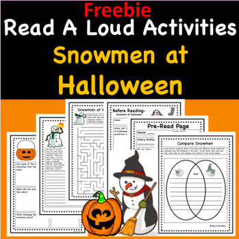 Preview of FREE Snowmen At Halloween Activities