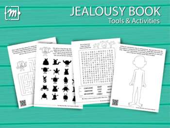 Preview of FREE Social Emotional Learning: Handing Jealousy Activity Book | Envy Book