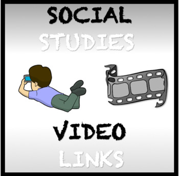 Preview of FREE Engaging Social Studies Video Links for Global History for all grade levels