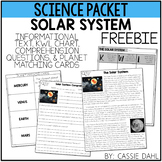 FREE Solar System Packet