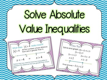 Preview of FREE Solve Absolute Value Inequalities PowerPoint