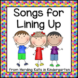 FREE Songs to Use for Lining Up