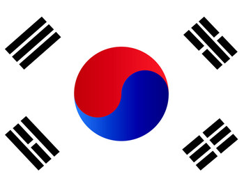 Preview of FREE - South Korea Flag