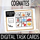 FREE Spanish Cognates DIGITAL Task Cards Boom Cards