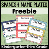 {FREE} Spanish Name Plates