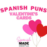 FREE Spanish Puns Valentine's Cards