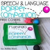 FREE Speech & Language Popper Companion Covers