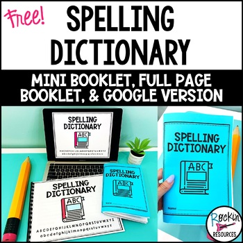 Preview of FREE Spelling Dictionary