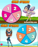 Game Spinners - 2 FREE Printable & 2 FREE Smartboard Game 