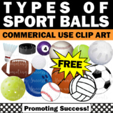 FREE Sports Clipart Football Clipart Volleyball Basketball