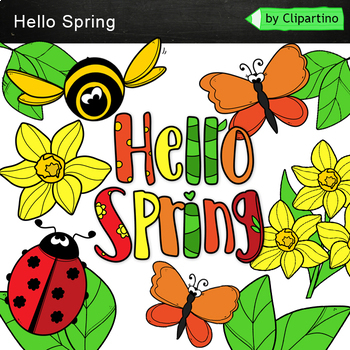 spring clipart for kids