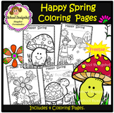 FREE Spring Coloring Pages - Freebie (School Designhcf)