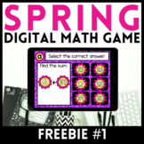 FREE Spring Math Game Google Slides