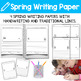 FREE Spring Writing Paper, Scavenger Hunt, and Senses Graphic Organizer ...