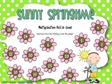 FREE Springtime Multiplication Roll & Cover