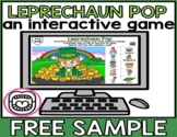 FREE St. Patrick's Day Articulation BOOM CARDS Sample