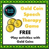 FREE St. Patrick's Day Articulation Gold Coin Game Speech 
