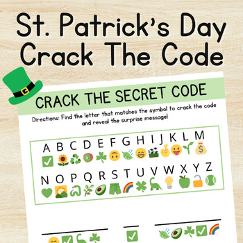 Crack the Code 100 Days of School Activity - Kara Creates