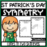 FREE St. Patrick's Day Symmetry Drawing Activity for Art a