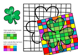 FREE St Patricks Day Shamrock Coloring Page