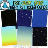 FREE Outer Space Night Sky Backgrounds - Chirp Graphics