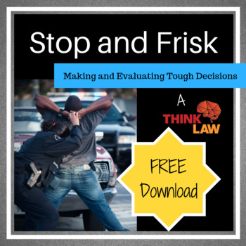 Preview of FREE: Stop and Frisk