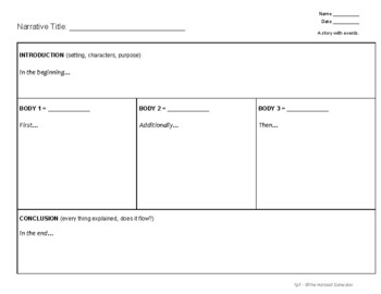 Preview of FREE Story Elements Graphic Organizer