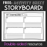 FREE: Storyboard Planning Template | Writing Resource