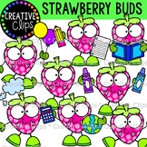 FREE Strawberry Clipart Buds {Creative Clips Clipart}