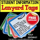 FREE Student Information Para Tags (Special Education and 