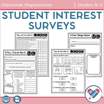 Preview of FREE Student Interest Survey