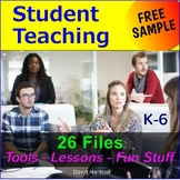 FREE - Student Teacher Binder