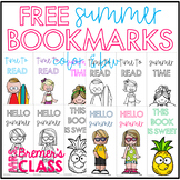 FREE Summer Bookmarks