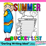 FREE Summer Bucket List Writing Activity