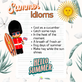 FREE Summer Idioms: Advanced English (B2+ and C1 levels) W