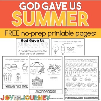 christian activity pages