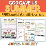 FREE Summer Booklet | Christian Activity