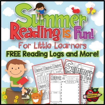 Preview of FREE Summer Reading Logs and Incentives!