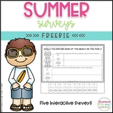 FREE Summer Surveys