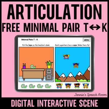 Preview of Free T - K and K - T Minimal Pairs Fronting and Backing Practice