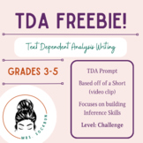 FREE TDA Prompt used with Video Clip - CHALLENGE level of 